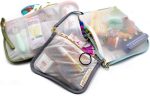 Mother Load - Diaper Bag Organizing Pouches, Small Organizing Bags, 5-Piece Set of Embroidered Diaper Bag Pouches, Vintage Pastels - Image 9